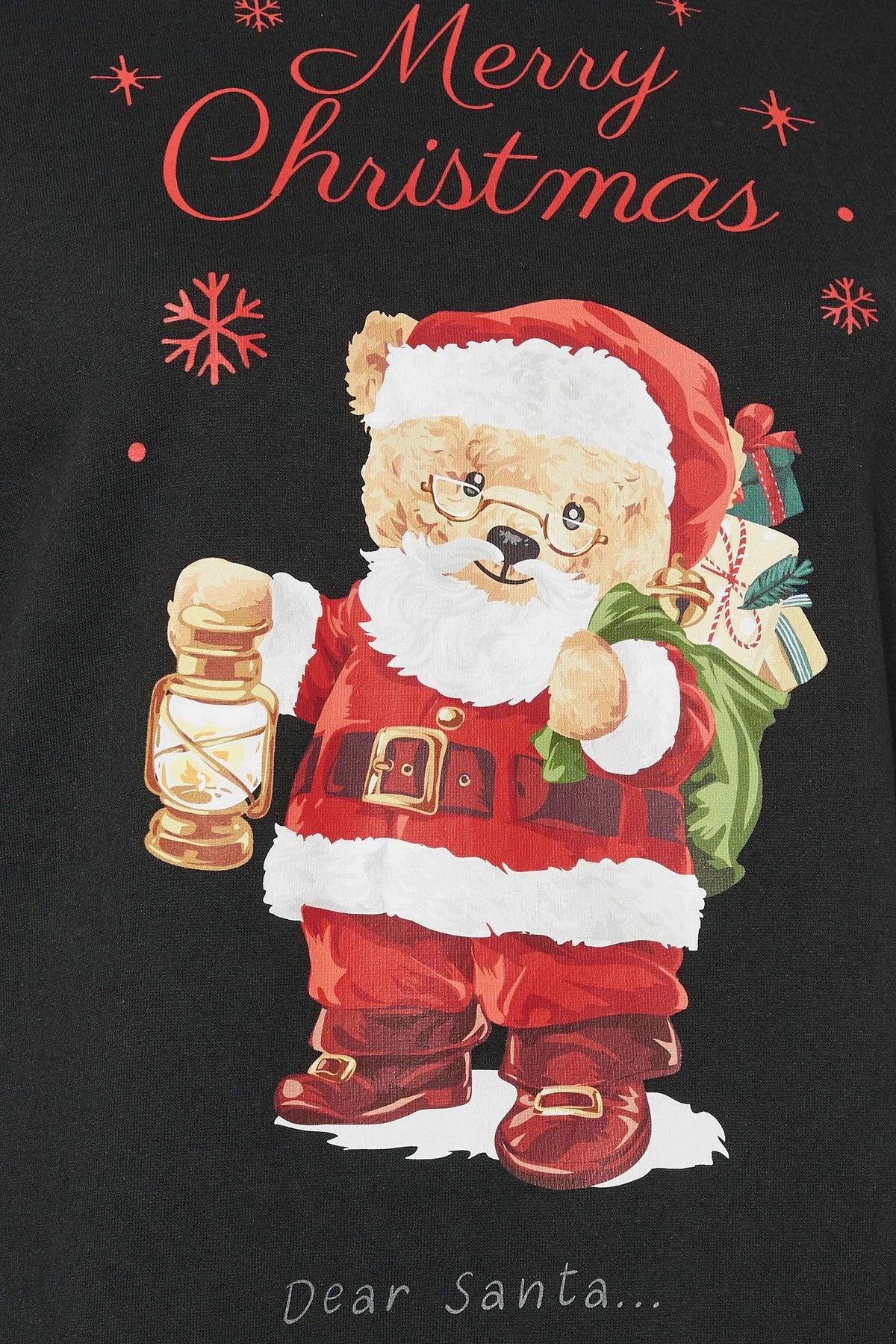 Teddybär-Sweatshirtkleid
