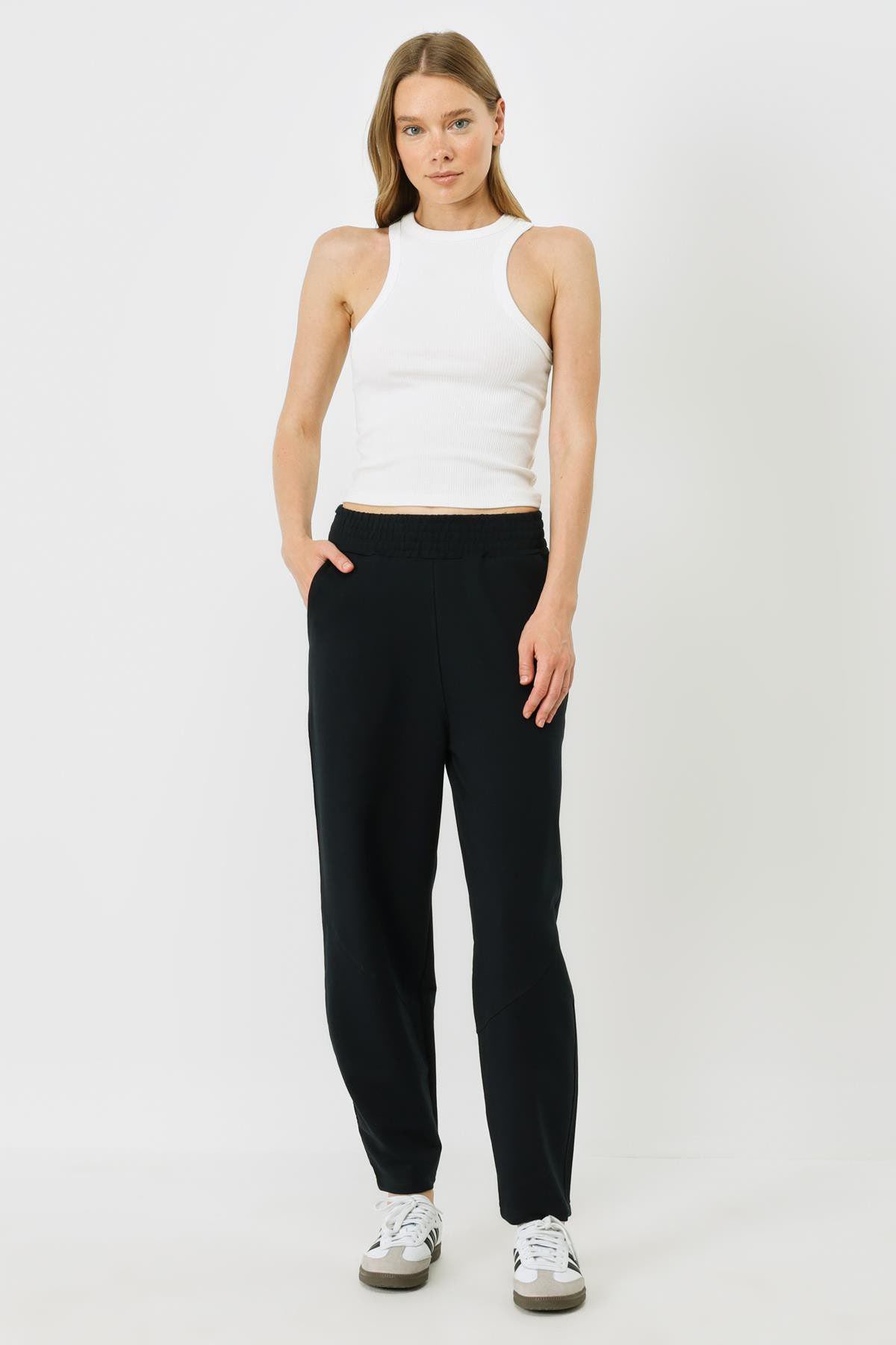 Damen Jogginghose mit Stickdetails