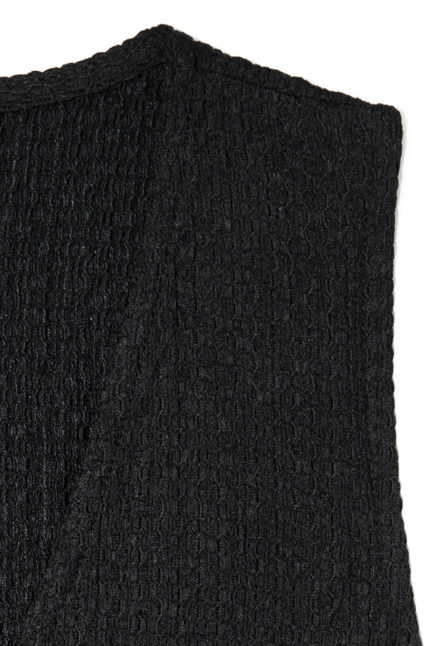 V-Ausschnitt Knopf Feine Weste