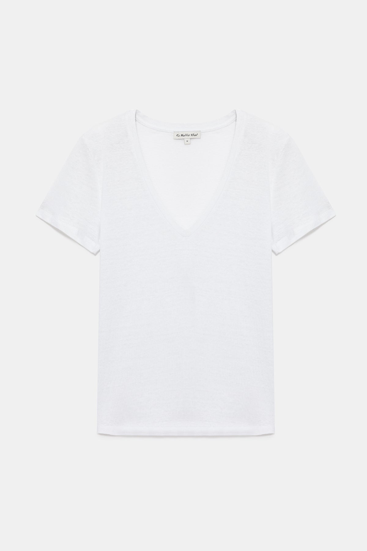 V-Ausschnitt-T-Shirt