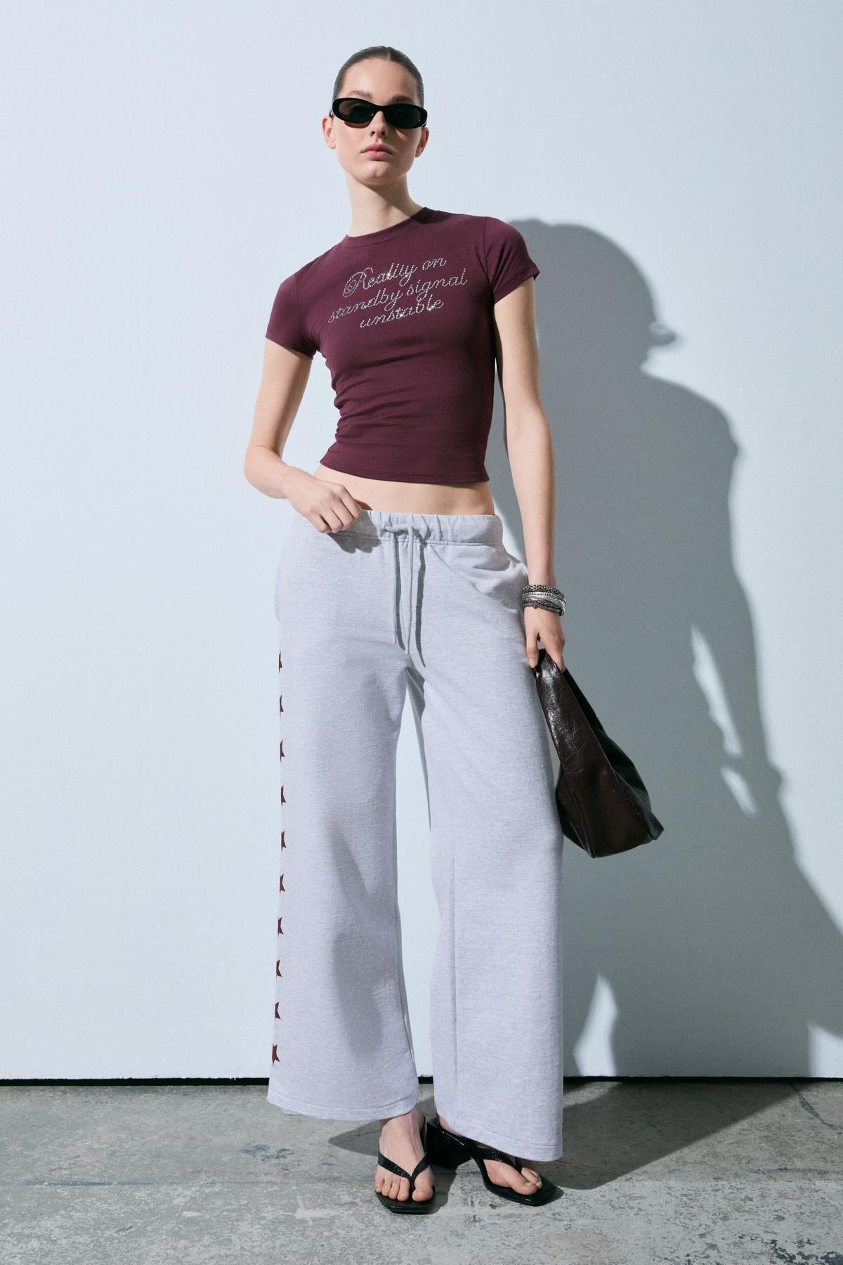 VANYROSE Damen Baumwoll-T-Shirt Slim