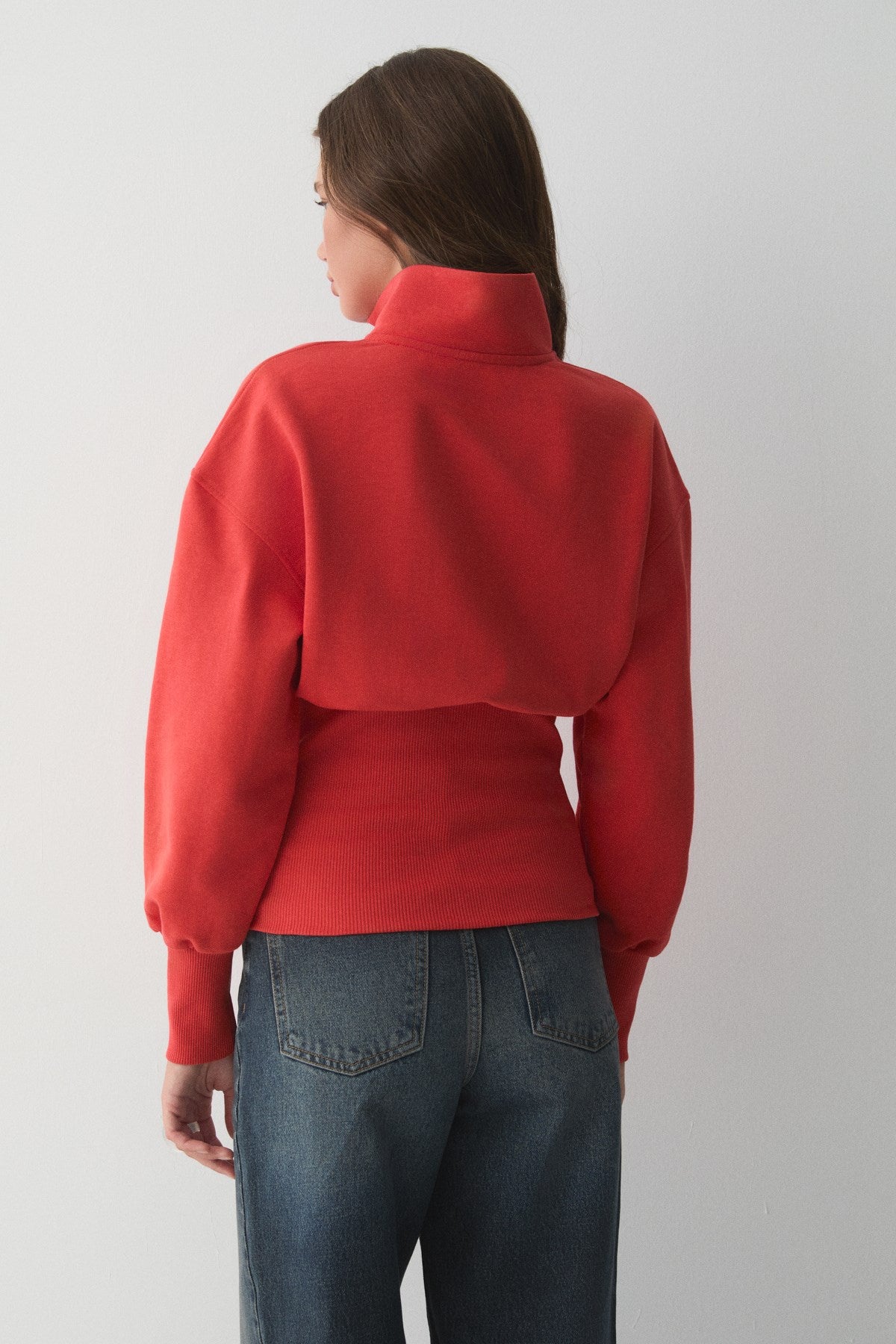 VIVALDI Bio-Baumwoll Zip Sweatshirt