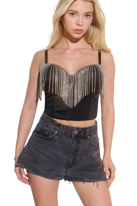 ärmellose Bluse
