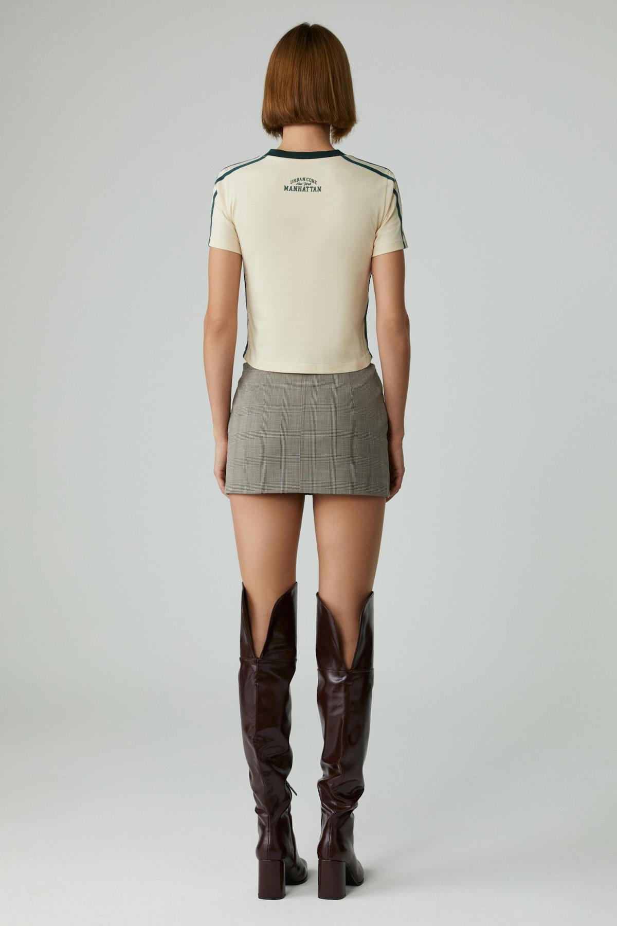 YEIDY Damen Asymmetrisches T-Shirt