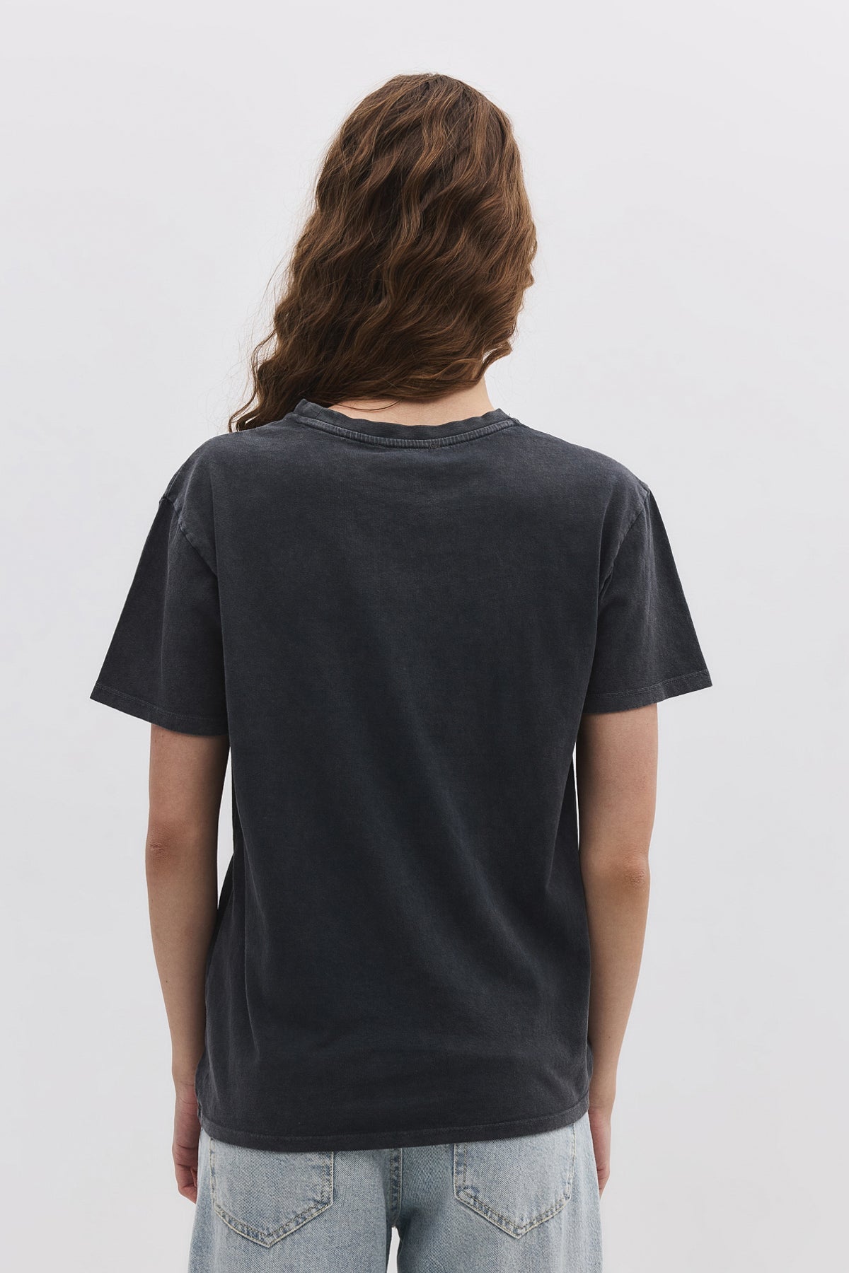 Kurzärmeliges Crop-T-Shirt