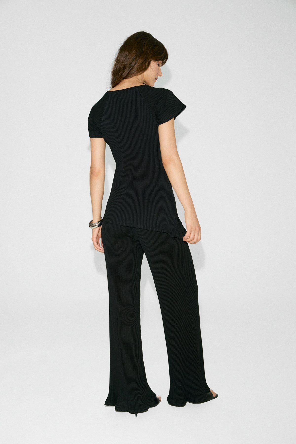 Yselut Damen Asymmetrische Tunika Set