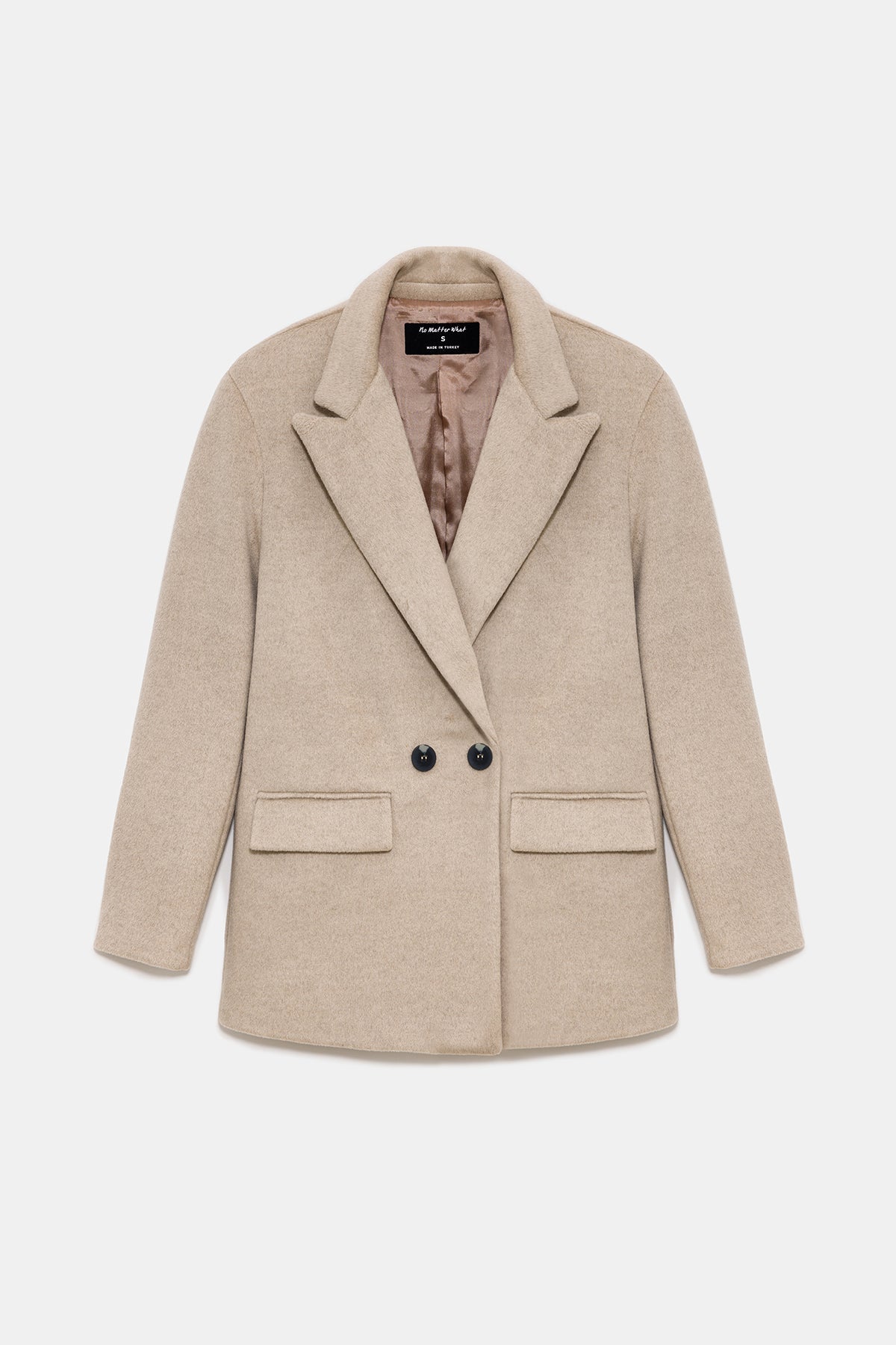Blazerjacke mit weicher Textur