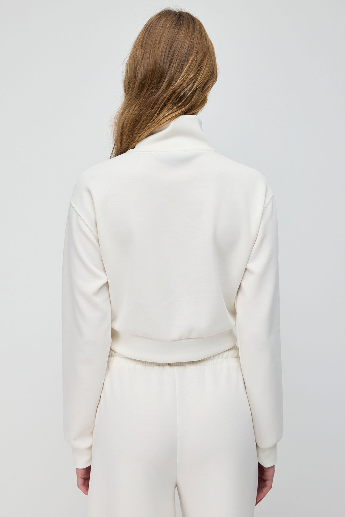 Sweatshirt mit Reißverschlussdetail