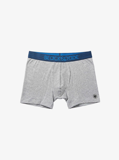 Herren Boxer Shorts 3er-Pack - Grau Blau Schwarz