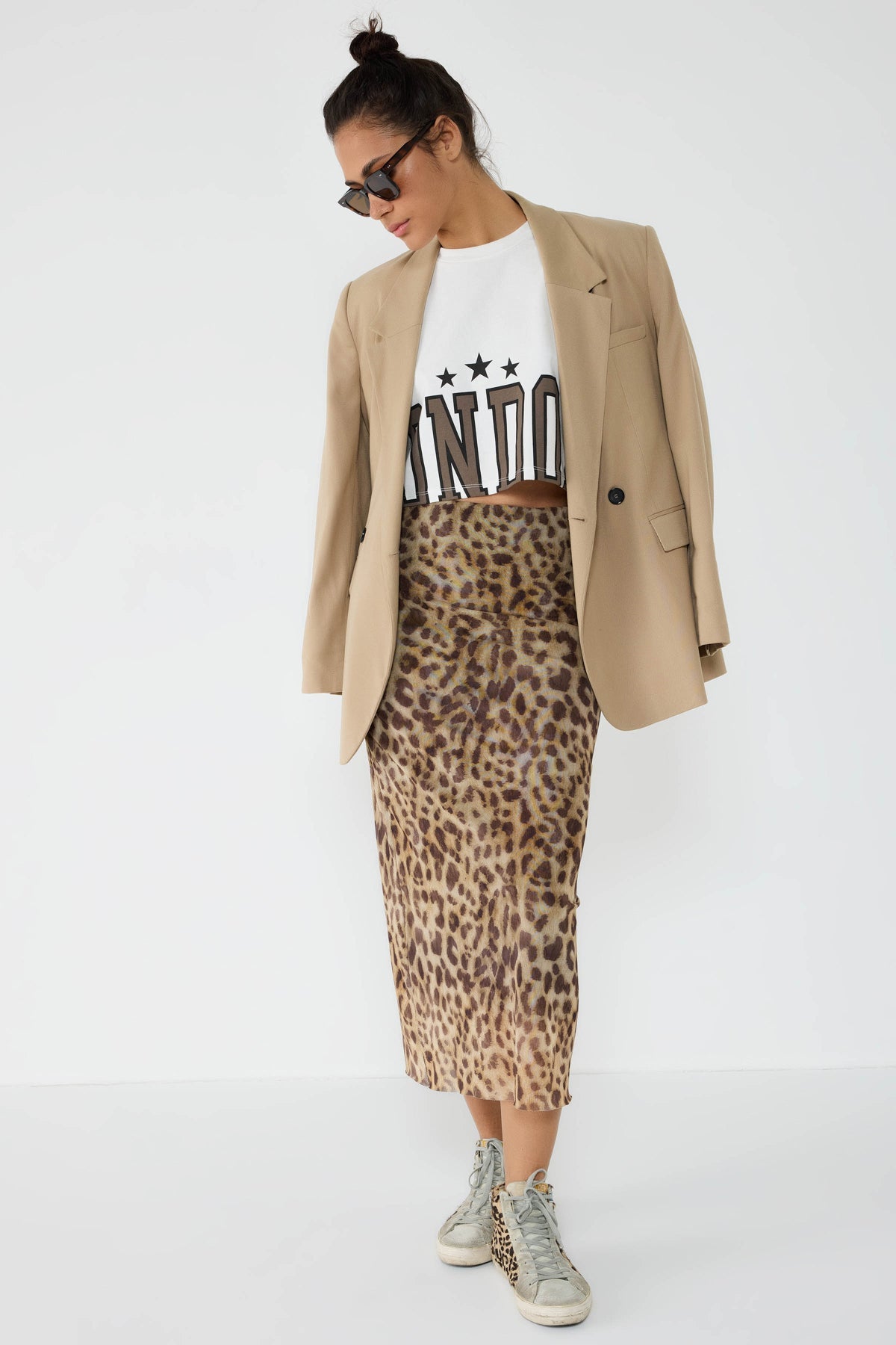 Bedrucktes Basic-Sweatshirt