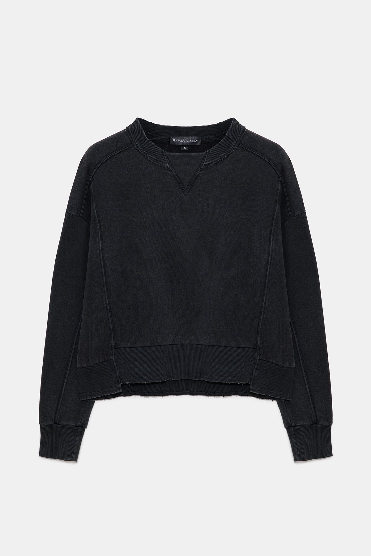 Sweatshirt mit Rundhalsausschnitt