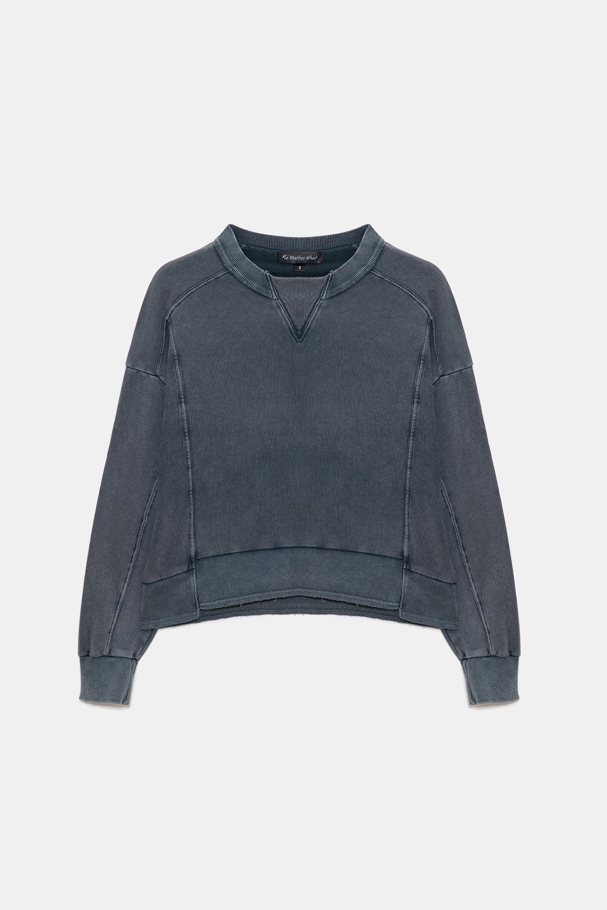 Sweatshirt mit Rundhalsausschnitt