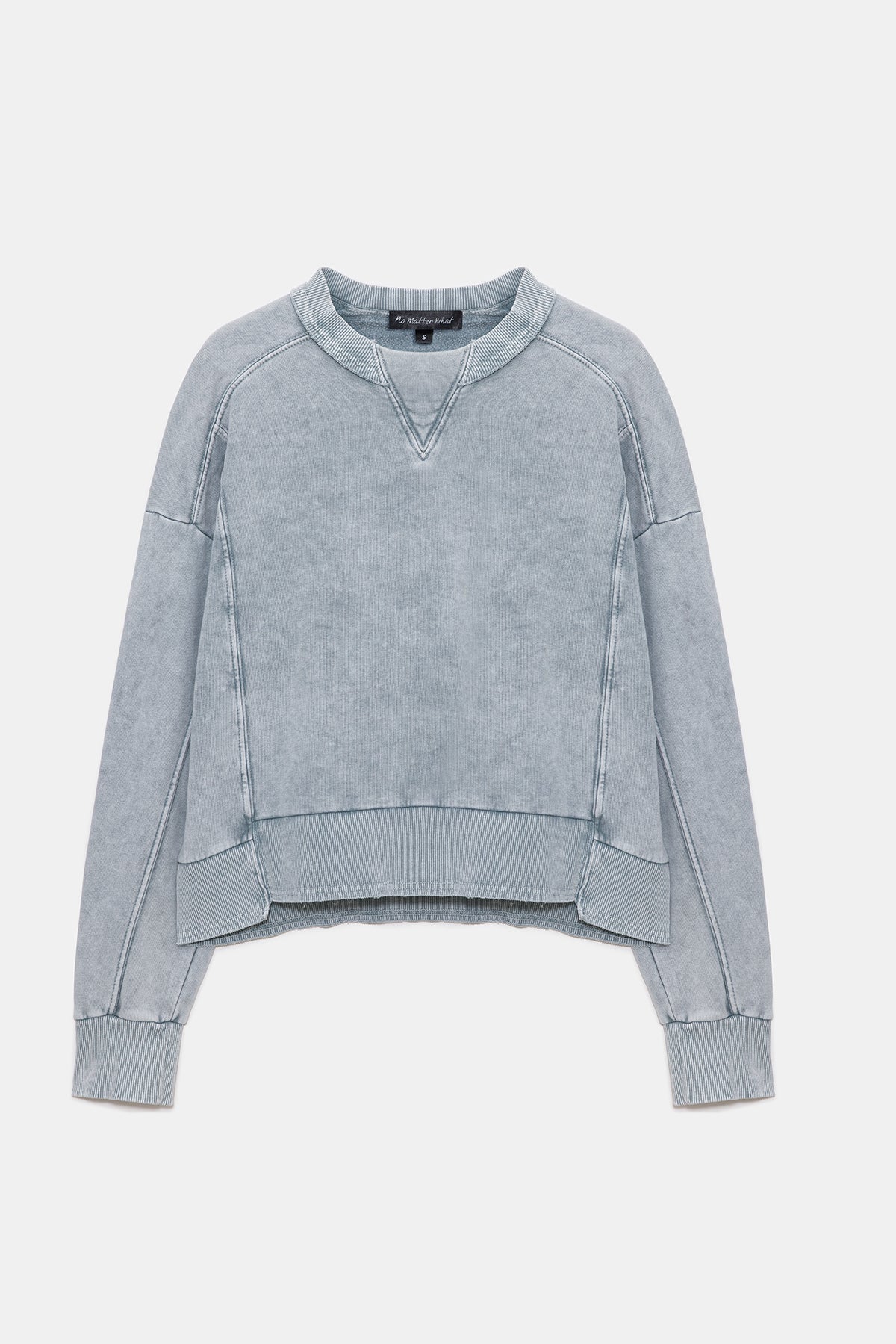 Sweatshirt mit Rundhalsausschnitt