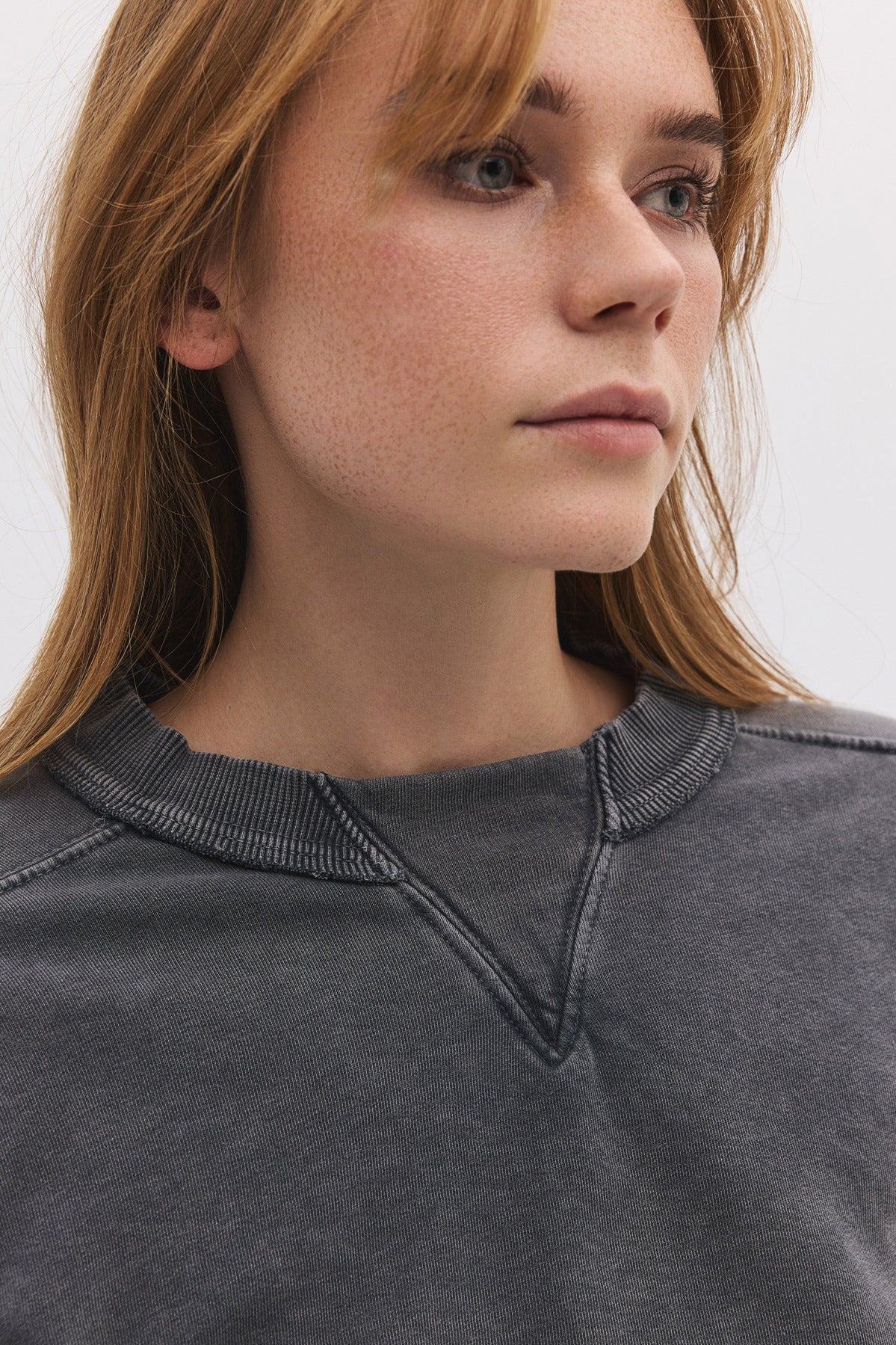 Sweatshirt mit Rundhalsausschnitt
