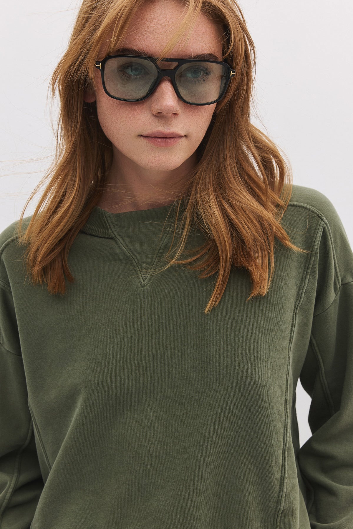 Sweatshirt mit Rundhalsausschnitt