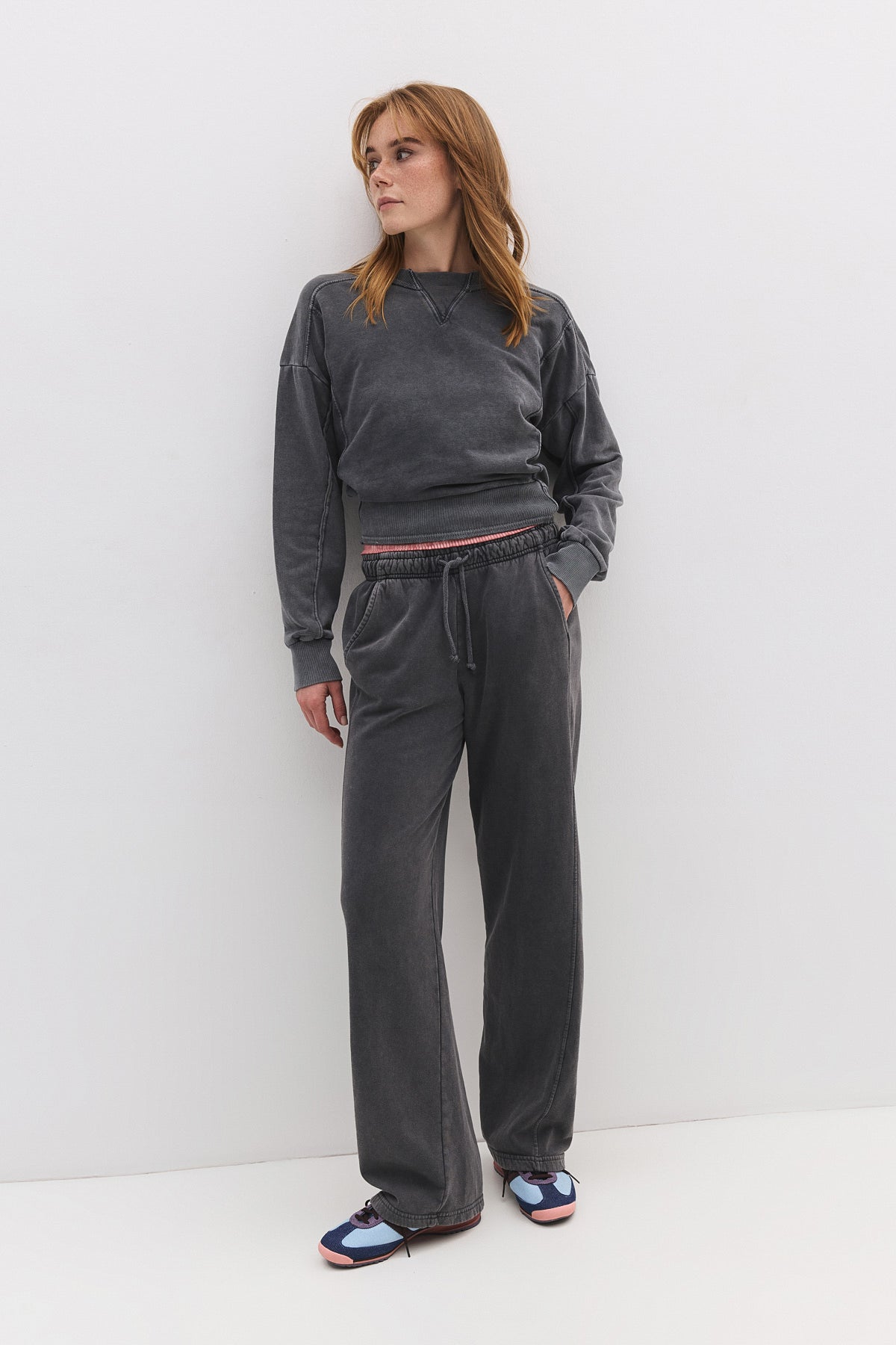 Sweatshirt mit Rundhalsausschnitt