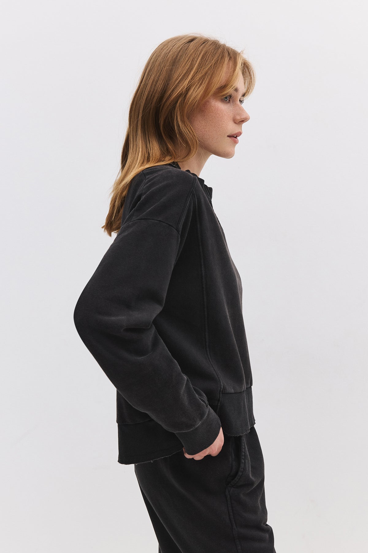 Sweatshirt mit Rundhalsausschnitt