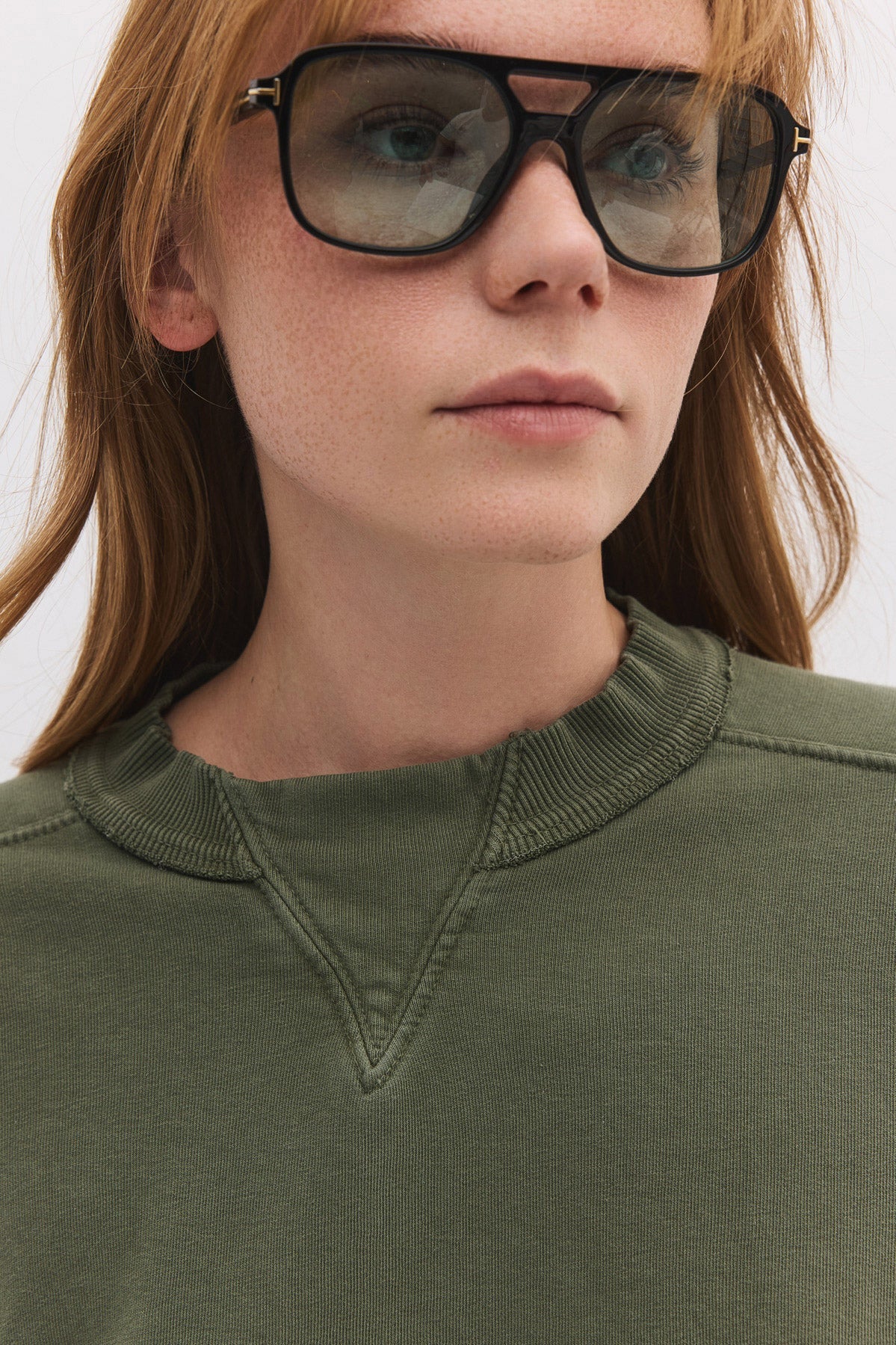 Sweatshirt mit Rundhalsausschnitt