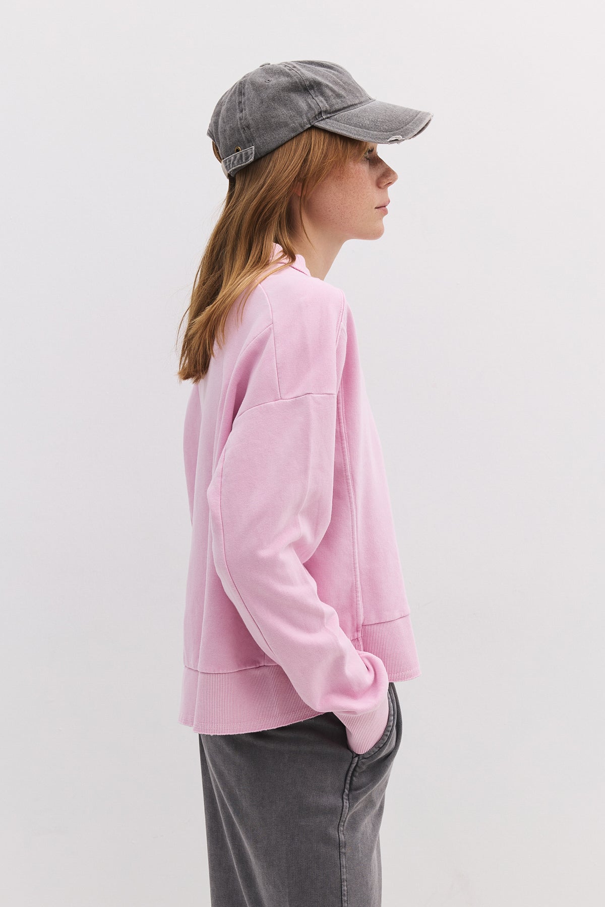 Sweatshirt mit Rundhalsausschnitt