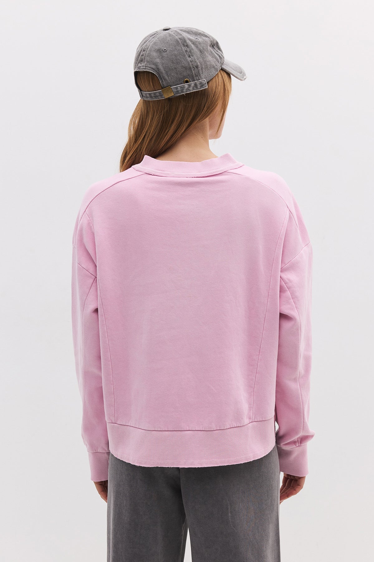 Sweatshirt mit Rundhalsausschnitt