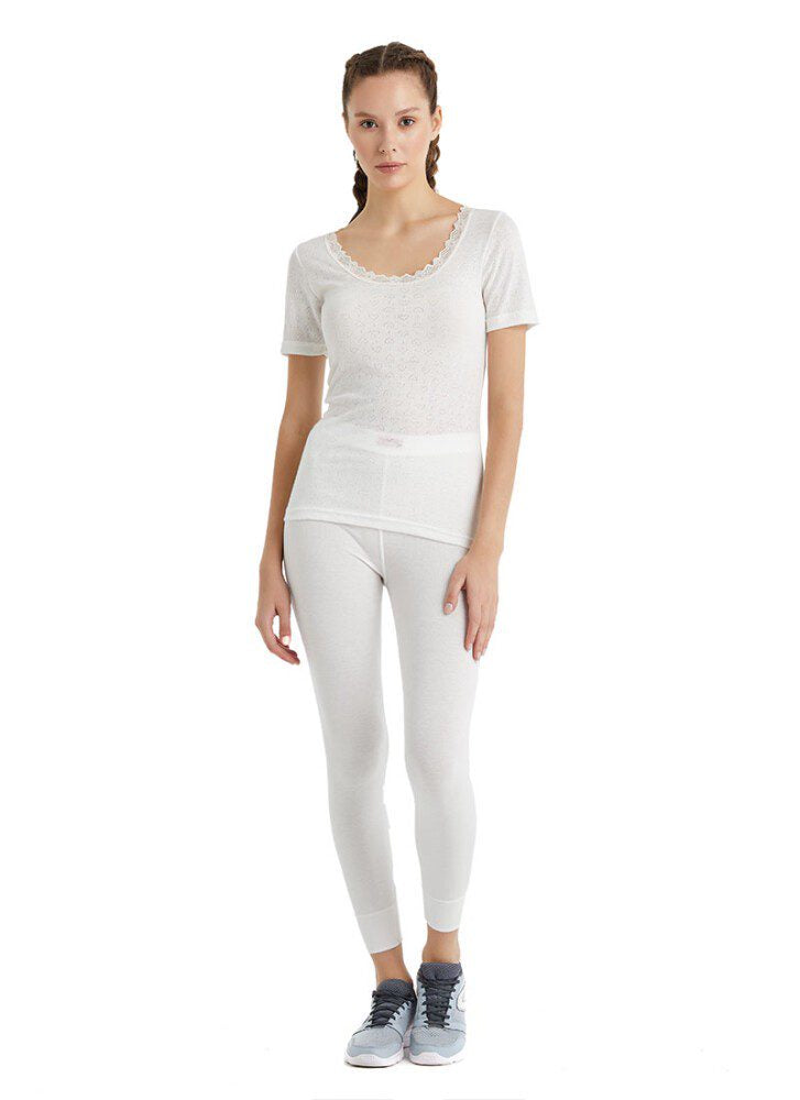 Damen Thermo T-Shirt Level 1 - Weiß