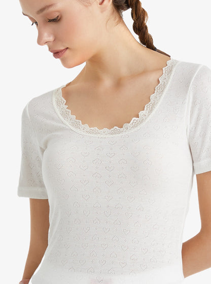 Damen Thermo T-Shirt Level 1 - Weiß