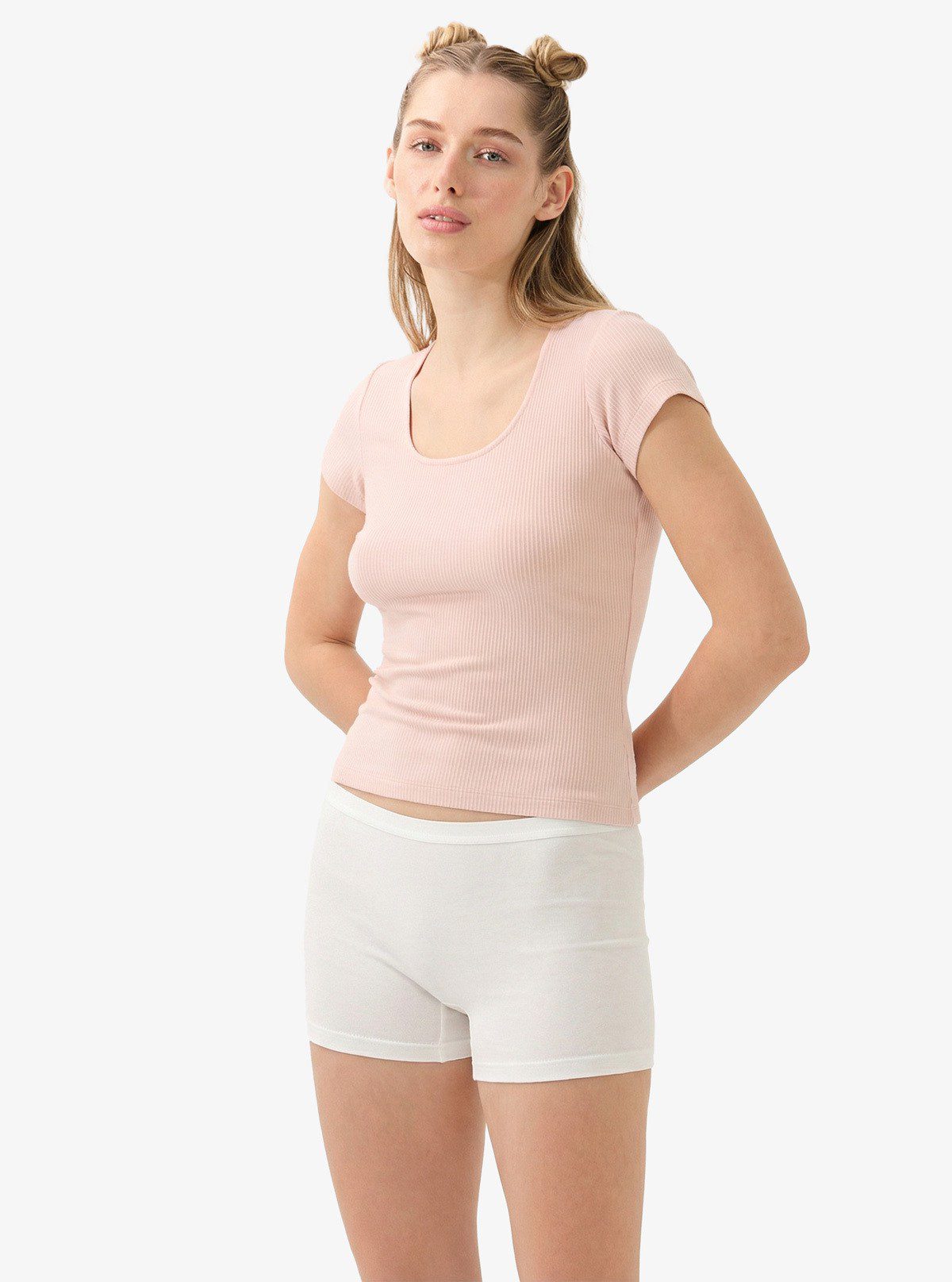 Damen Essential Boxer 1301 - Weiß
