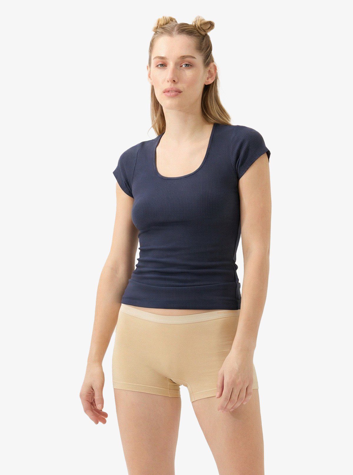 Damen Essential Boxer 1301 - Schwarz