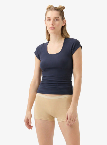 Damen Essential Boxer 1301 - Schwarz