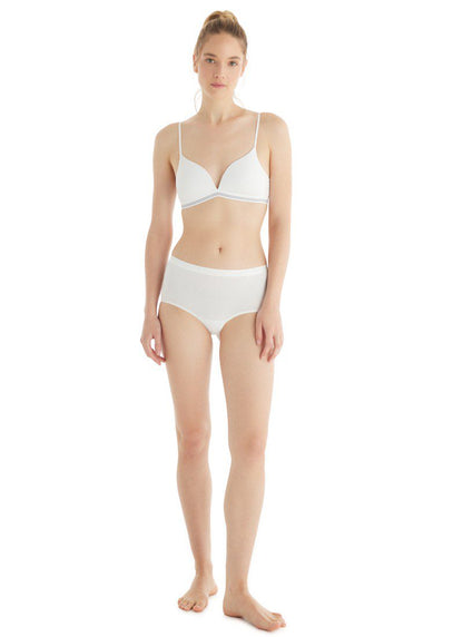 Damen Essentials Slip 1307 - Weiß