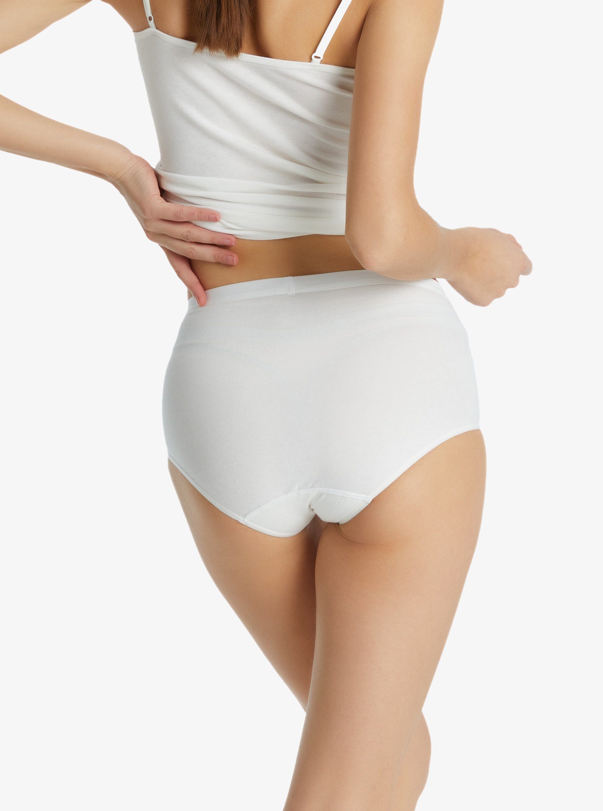 Damen Essentials Slip 1307 - Weiß