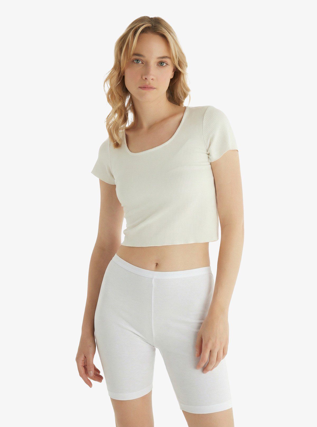Damen Essential Boxer 1309 - Weiß