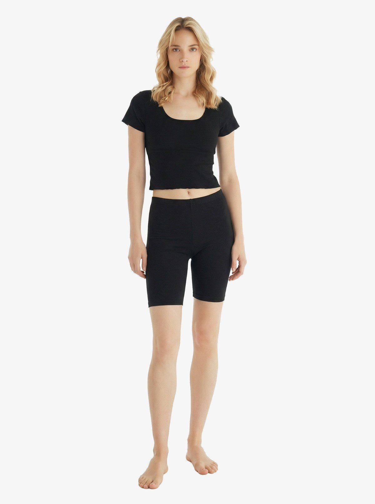 Damen Essential Boxer 1309 - Schwarz