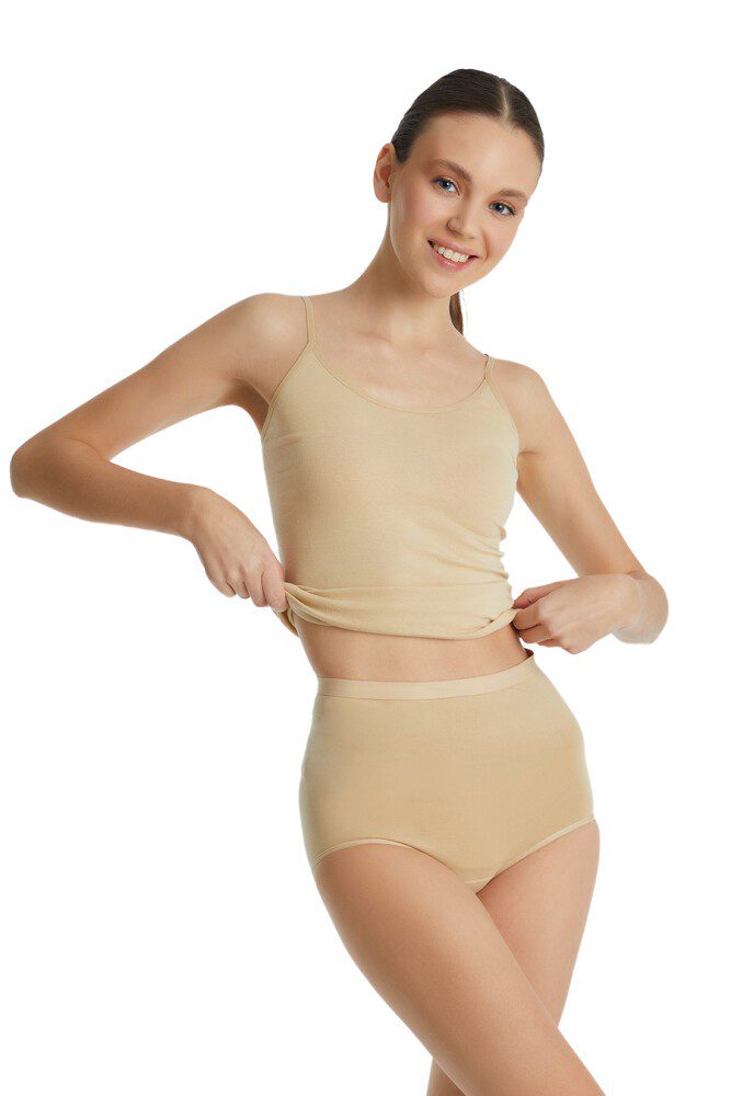 Damen Essentials Slip 1314 - Beige