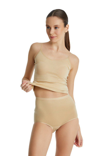 Damen Essentials Slip 1314 - Beige