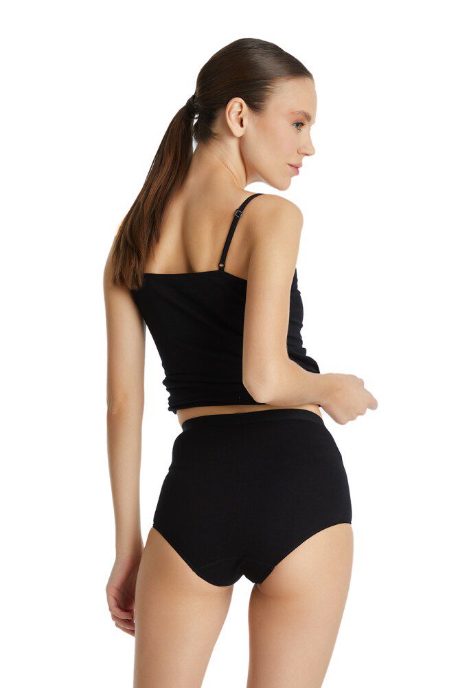 Essentielle Damen Slips 1314 - Schwarz