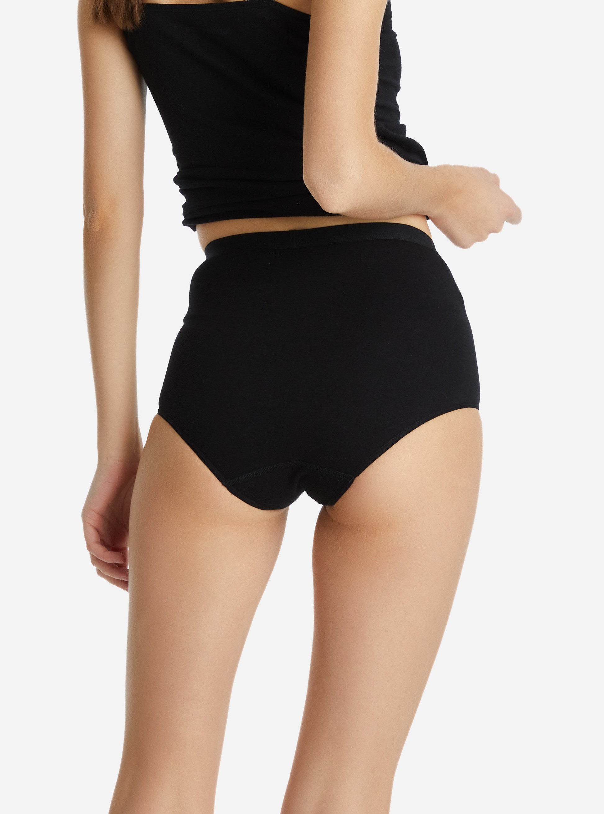 Essentielle Damen Slips 1314 - Schwarz