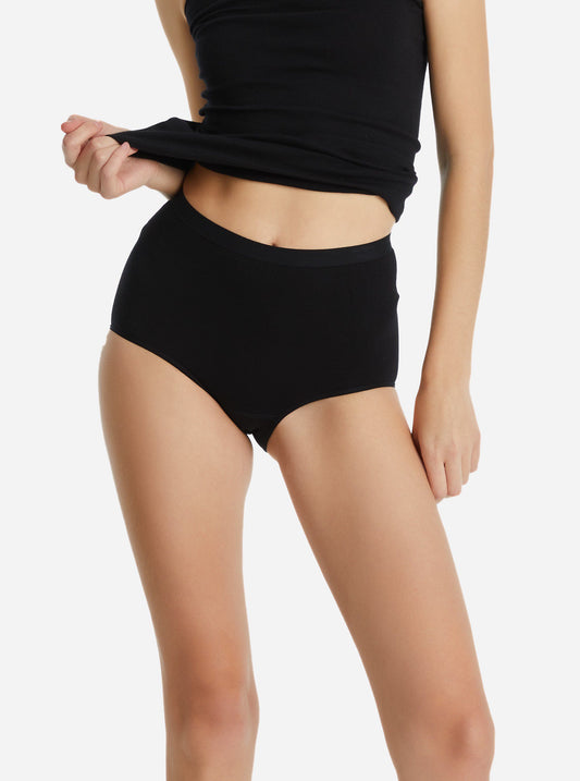 Essentielle Damen Slips 1314 - Schwarz