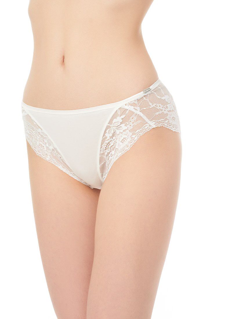 Damen Modal Elastan Slip 1448 - Creme