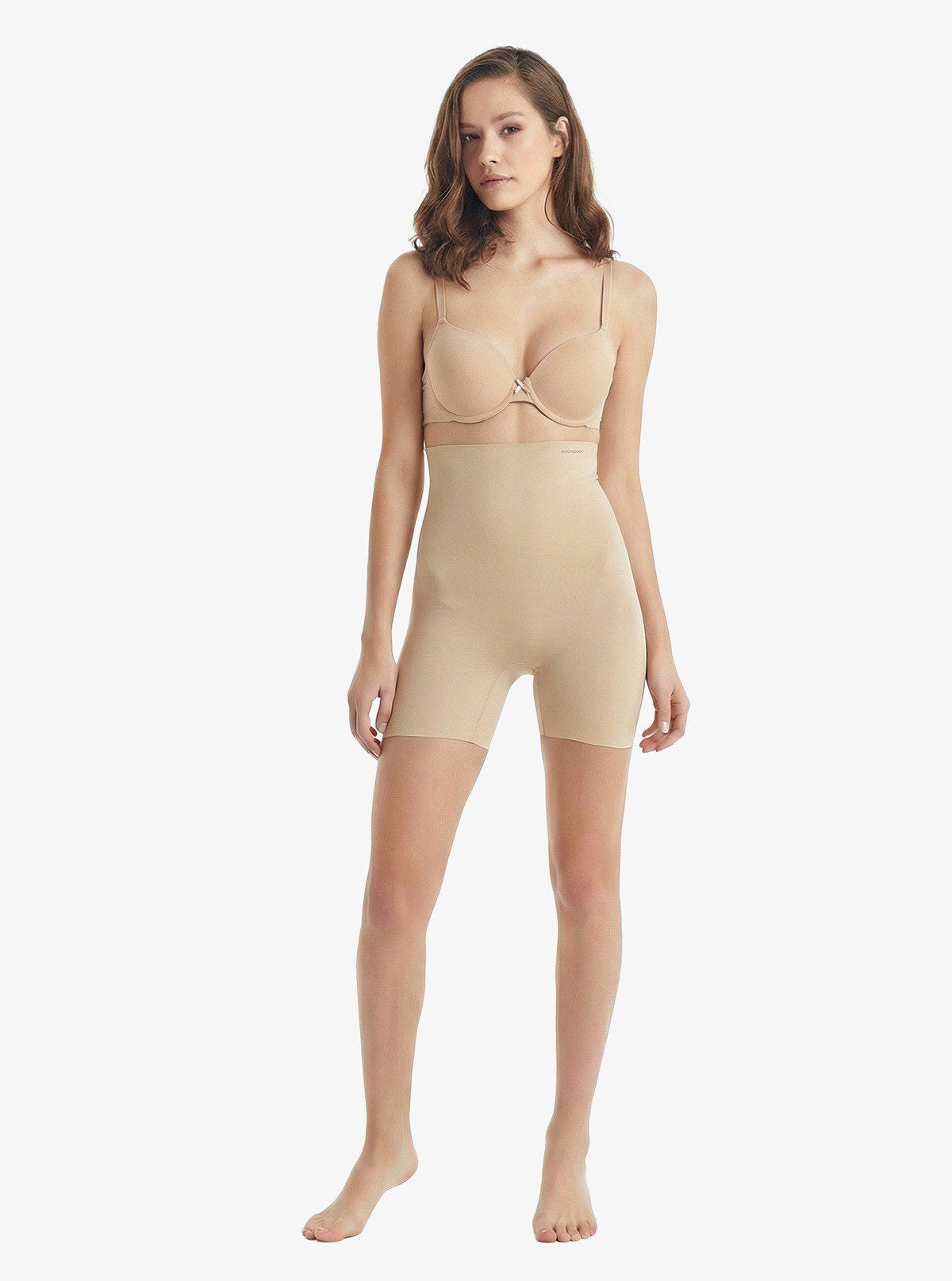 Damen Illusionscorsage 1477 - Beige