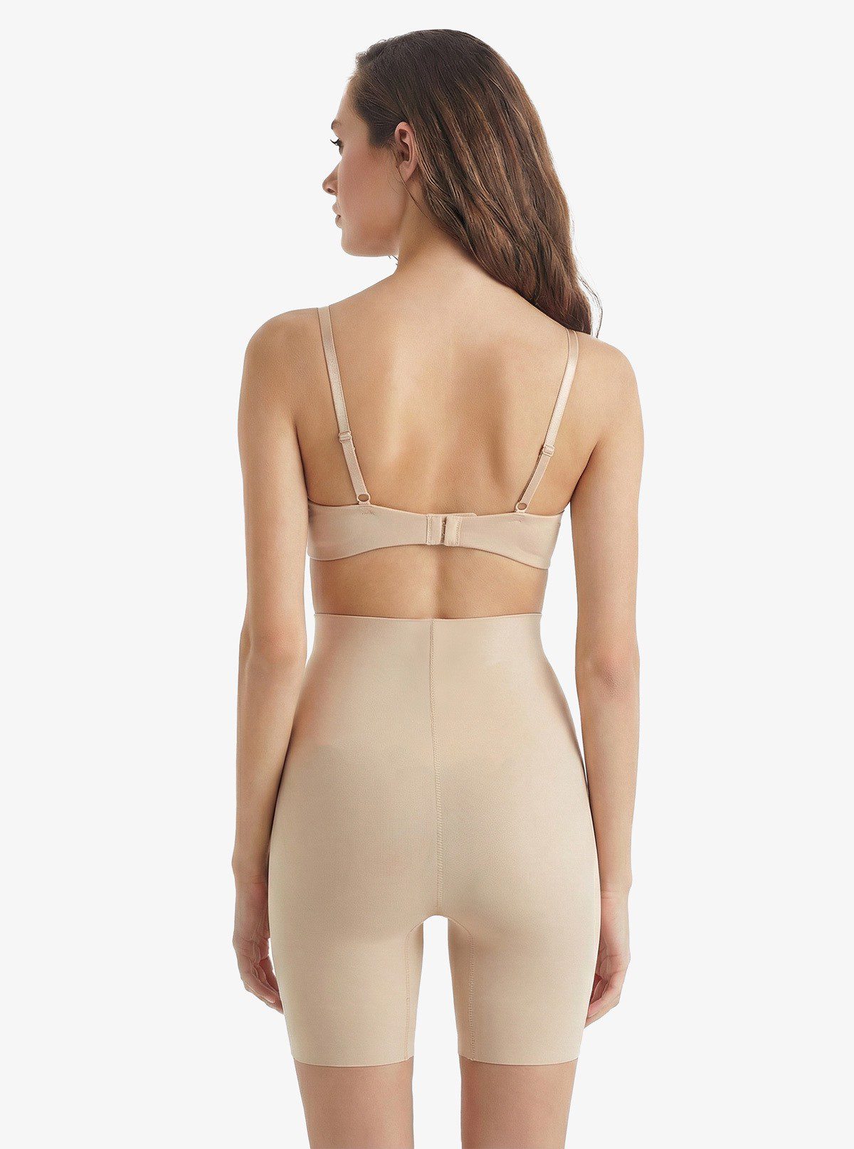 Damen Illusionscorsage 1477 - Beige