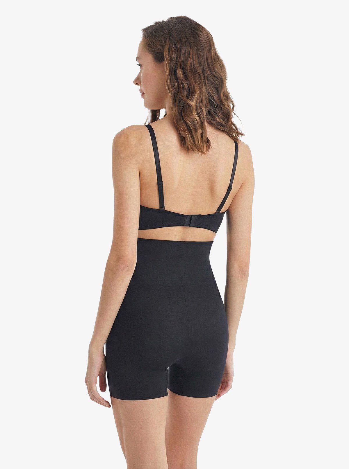 Damen Illusionscorsage 1477 - Schwarz