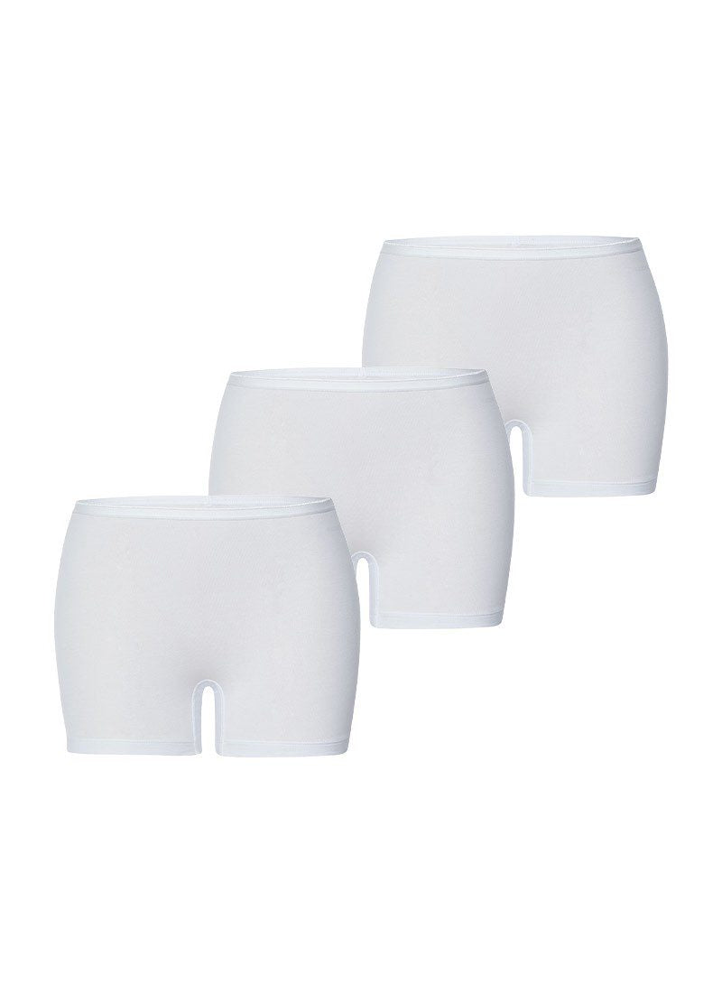 Damen Essential Boxer 3er-Pack - Weiß