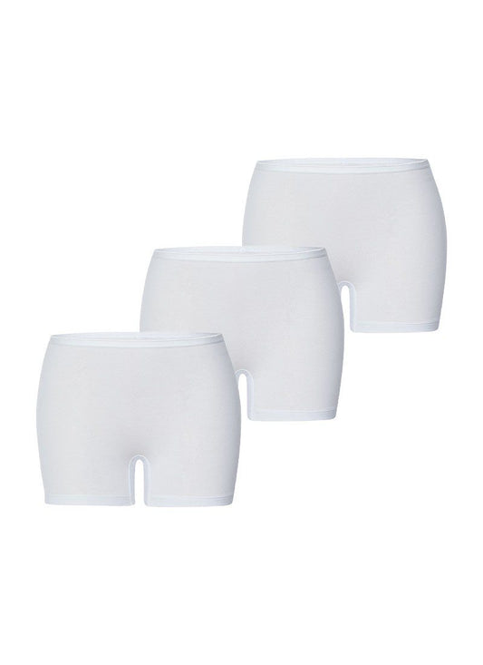 Damen Essential Boxer 3er-Pack - Weiß