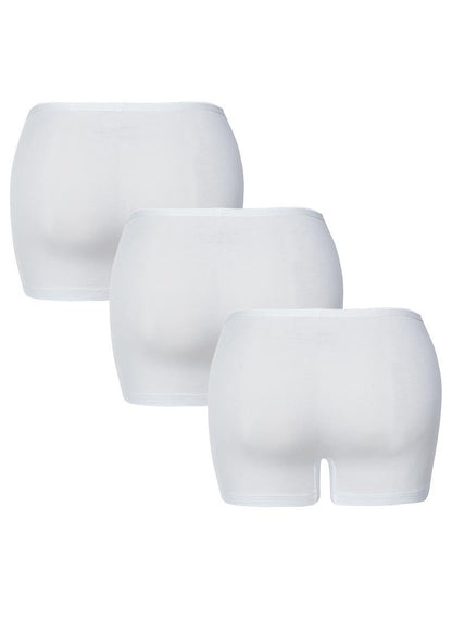 Damen Essential Boxer 3er-Pack - Weiß
