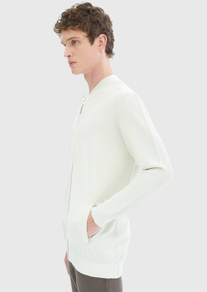 Stone Rundhals-Strickjacke