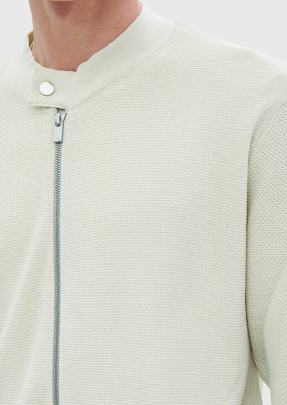 Stone Rundhals-Strickjacke