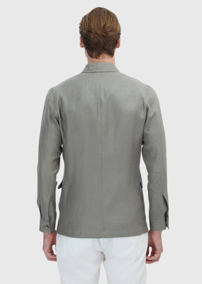 Schlichte, lässige Jacke aus Baumwollmischgewebe