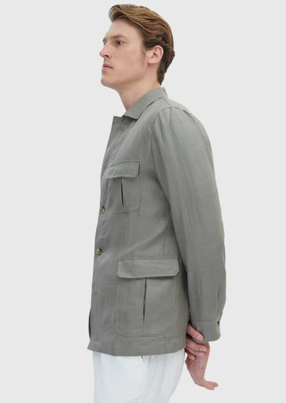 Schlichte, lässige Jacke aus Baumwollmischgewebe