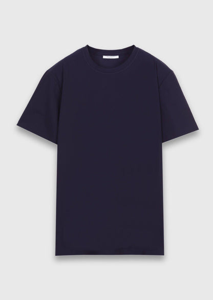 Einfaches T-Shirt mit Rundhalsausschnitt